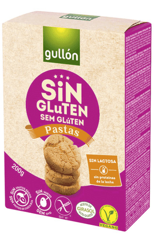 Gullon Galletas Pastas Sin Gluten 200 G