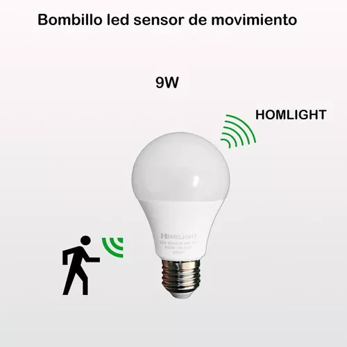 Bombillo Sensor Movimiento