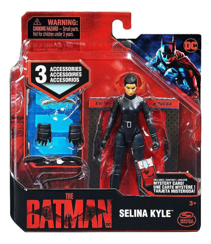 Muñeco Batman Movie Dc Selina Kyle Gatubela 10 Cm Articulada