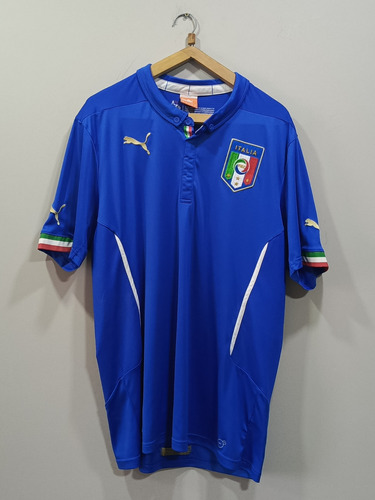 Camiseta Titular Selección De Italia Mundial Brasil 2014, Xl