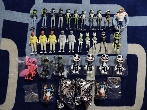 Figuras De Gorillaz Súper Plástic (Usado)