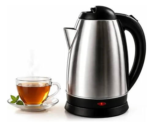 Chaleira Eletrica Inox 18l Ferve Agua Rapido Cafe 220v Inox