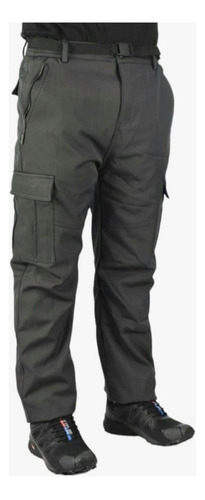 Pantalon Termico Hombre Impermeable Cargo Elt Moto Nieve 