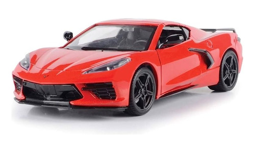 Motor Max - Escala 1:24 - Chevrolet Corvette Stingray C8