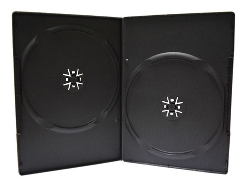 Caja Dvd 7mm Dobles Caja Cerrada X 100 Unidades