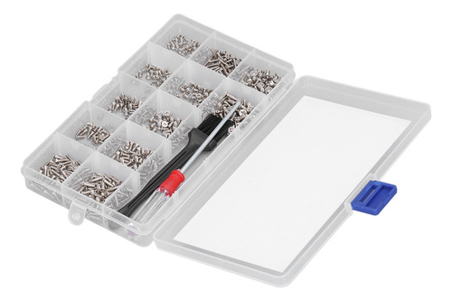 Computer Screws Assortment Kit 600pcs Micro Flat Head M2