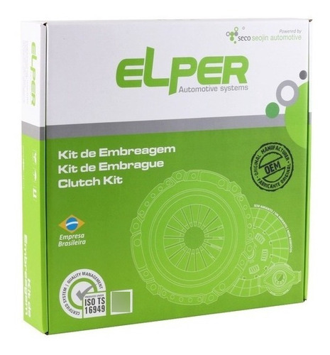 Kit De Embreagem Toyota Hilux 2.8, 3.0 D. Aspirada 01 A 04