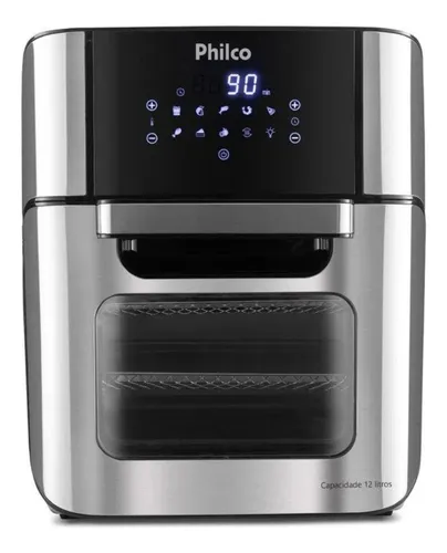 Fritadeira Air Fryer Oven PFR2200 4 em 1 12L 1800W Philco 110V