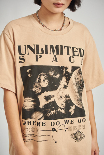 Remera Unlimited De Jersey Mujer 47 Street