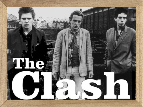 The Clash , Cuadro, Música, Poster           M499