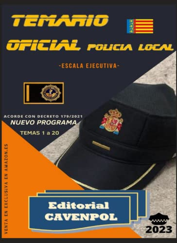 Temario Oficial De Policia Local Ccaa Valenciana: Temas 1 A