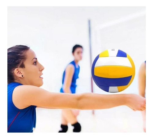 Bola De Vôlei E Volleyball Quadra Areia Couro Sintético