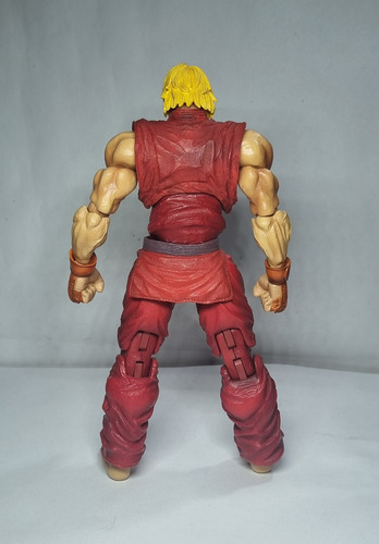 Figura Ken Play Arts Kai, Buen Estado. (Usado)