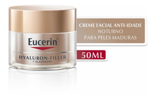 Eucerin Hyaluron-filler + Elasticity Noite Anti Idade - 51g