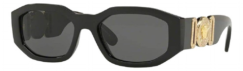 Anteojos de Sol Versace VE4361 Armazón Negro y Lente Gris
