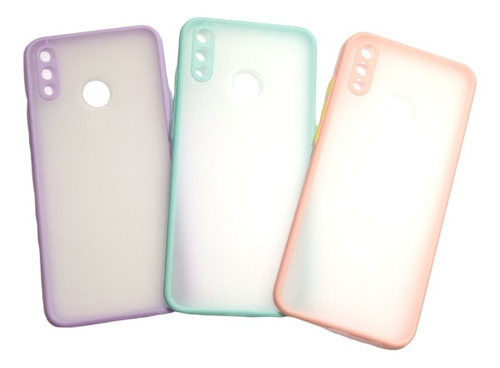 Carcasa Huawei Y9 2019 Borde Color Proteccion Camara