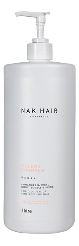 Shampoo Volume 1lt Nak Hair Australia