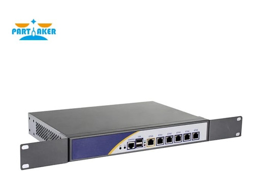 Firewall Router 6 Lan Intel D525 1.8 Ghz 4gb Ram 32 Gb Ssd