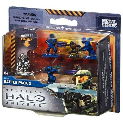 Mega In Bloque Halo De Metal De La Serie Battle Pack 2