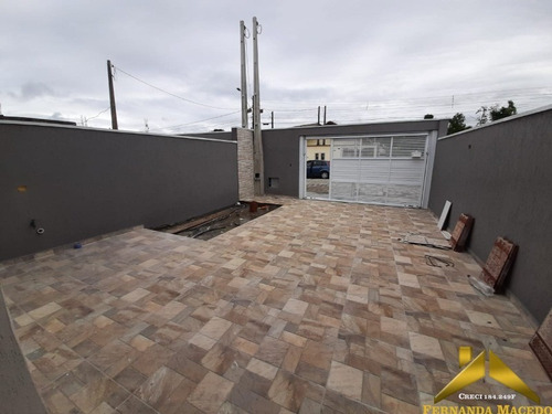 Casa Nova Com Excelente Acabamento Na Nova Itanhaém - Ca00286 - 69201324