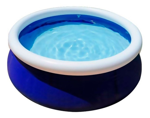 Piscina Inflável redonda Sun Way ELP01001 de 168cm x 51cm 1000L azul caixa