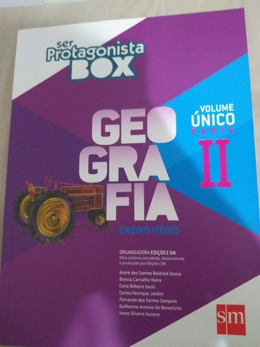 Geografia Ensino Médio (protagonista Box) Volume Único
