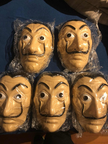 Máscaras Dalí La Casa De Papel