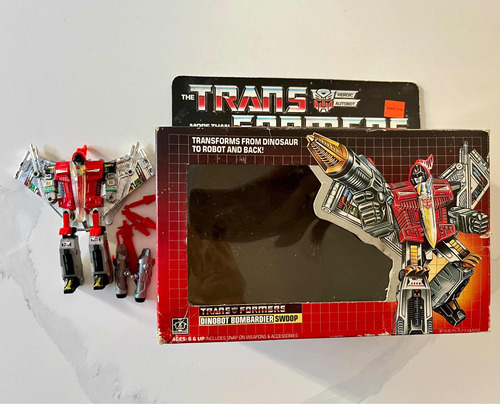 Transformers G1 Dinobot Swoop En Caja