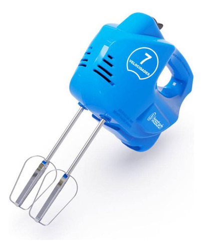 Batidora Bosstech M2 7 Velocidades 200 Watts Color Azul