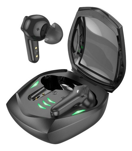 Auricular Inalambrico Bluetooth Hoco Ew28 Gaming Earphone Color Negro