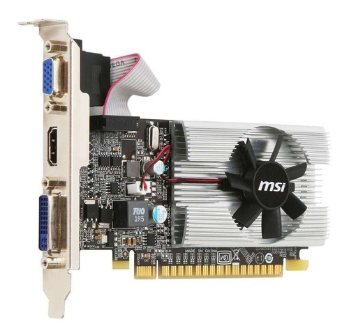 Imagen 2 de 4 de Placa De Video Msi Geforce 210 1gb Vram Ddr3 Palermo