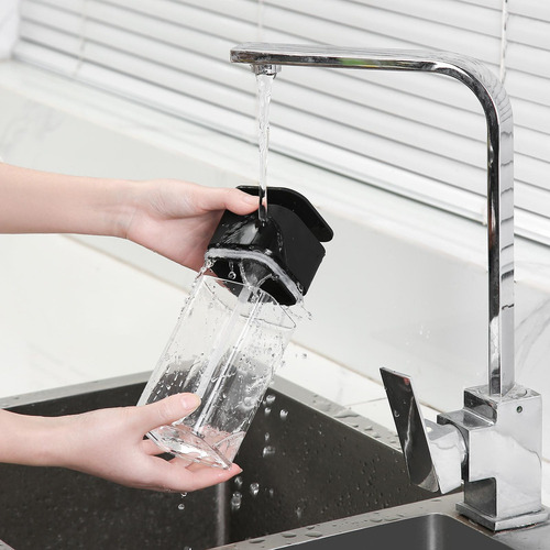 Dispensador De Jabón Para Cocina Con Soporte Para Esponja,