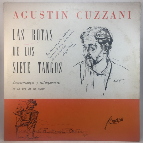 Agustin Cuzzani - Desconcertangos Y Milonga Tango Vinilo Lp