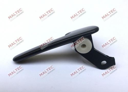 Imagem 3 de 6 de Kit Maçanetas Internas Metal Gol Parati G2 G3 4 Portas Preta