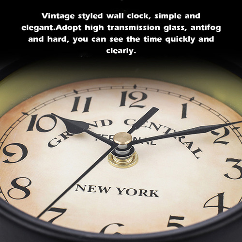 General Reloj De Pared Vintage De Doble Cara Para