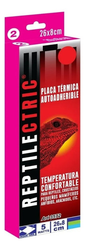 Placa Térmica Para Terrario Reptiles 26x8cm 5 Watts 3572