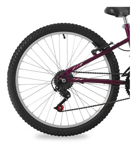Mountain bike femenina Status Bike Donna R26 18v frenos v-brakes color rosa