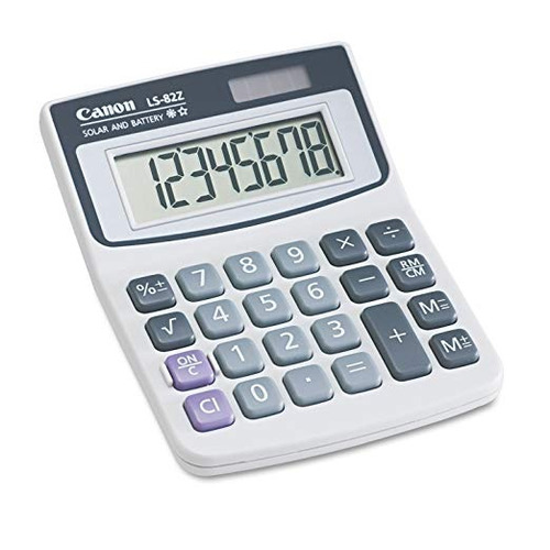 Canon 4075a007aa Ls82z Minidesk Calculadora Lcd De 8 Dígitos