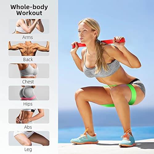 Bandas De Entrenamiento De Ejercicio Para Mujeres Y Flexible