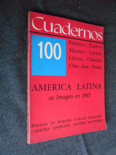 Revista Cuadernos N 100 América Latina Con Borges Arciniégas