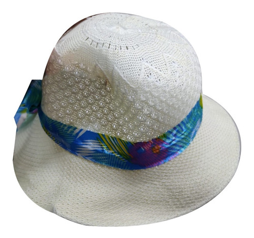 Sombrero Elegante Para Niñas Colores Con Lazo De Cinta