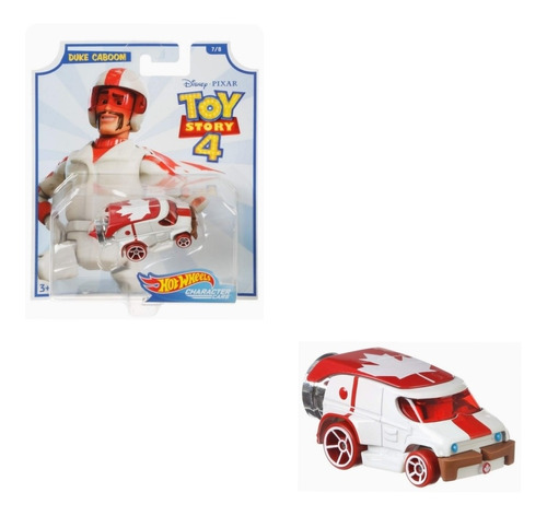 Hot Wheels Toy Story 4 Duke Caboom Coche De Carácter