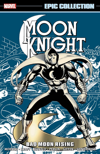 Moon Knight Epic Collection: Bad Moon Rising, de Moench, Doug. Editorial Marvel, tapa blanda en inglés, 2021
