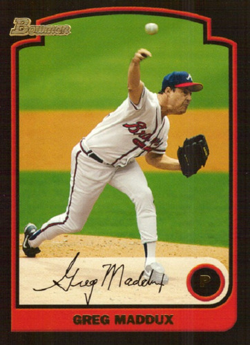 Mlb Greg Maddux - Bowman 2003 # 107