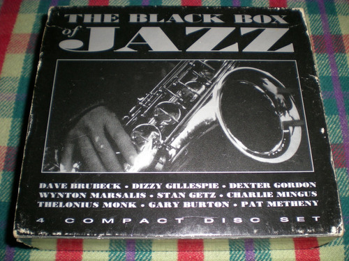 The Black Box Of Jazz 4 Cds  England Castle Slipcase J2