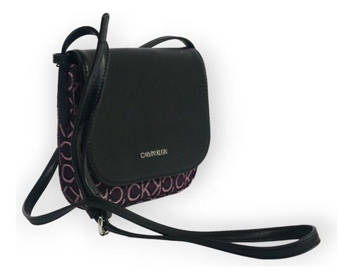 Cartera Calvin Klein Crossbody Rachel Sar Negro/morado