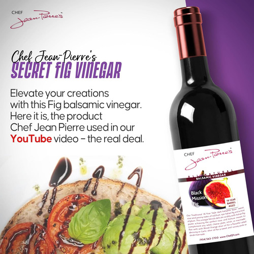 Vinagre Balsámico It. Chef Jean Pierre - 25.4 Fl Oz - 18 Año