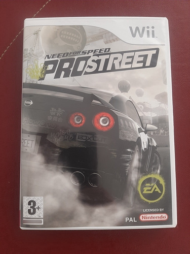 Wii Need For Speed Pro Street Jogo Europeu Alemão Pal Game