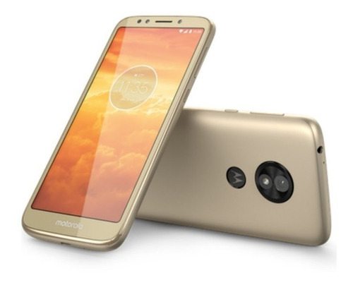 Celular Motorola Moto E5 Play Dourado Dualchip 16gb Tela