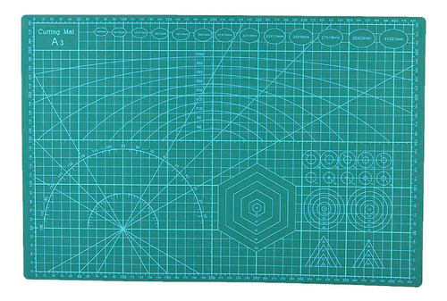 Tabla De Cortar A3 Líneas De Rejilla Pvc Mat Papel Autocurat